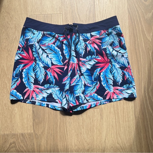 Tommy Bahama Pants - Tommy Bahama Swimming Board Shorts Drawstring Tropical Floral Women's Size M